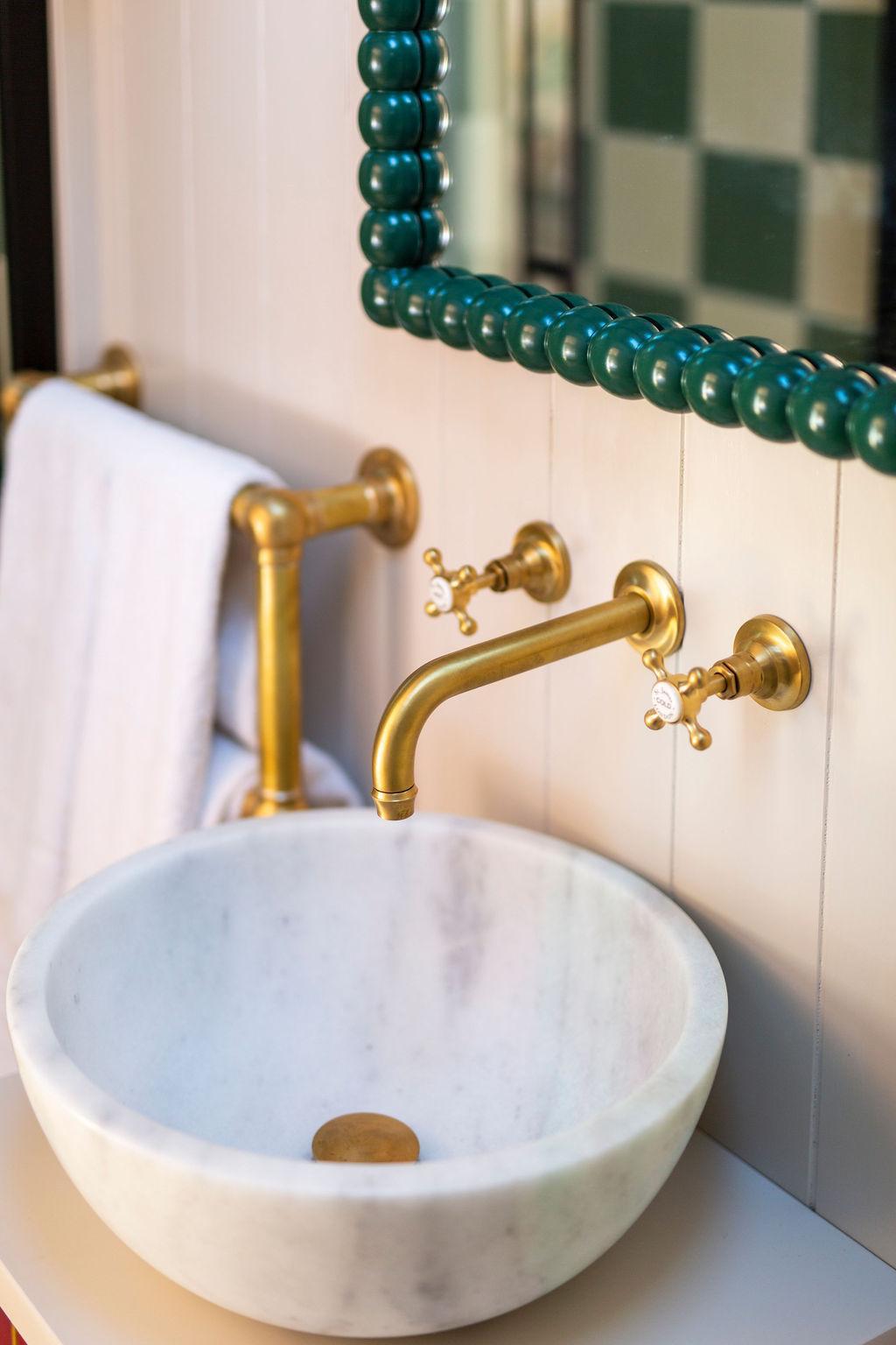Glamping bathroom ideas
