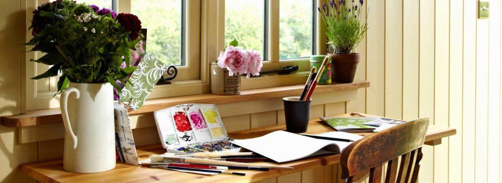 Uses for shepherd's huts: Artist's Studio