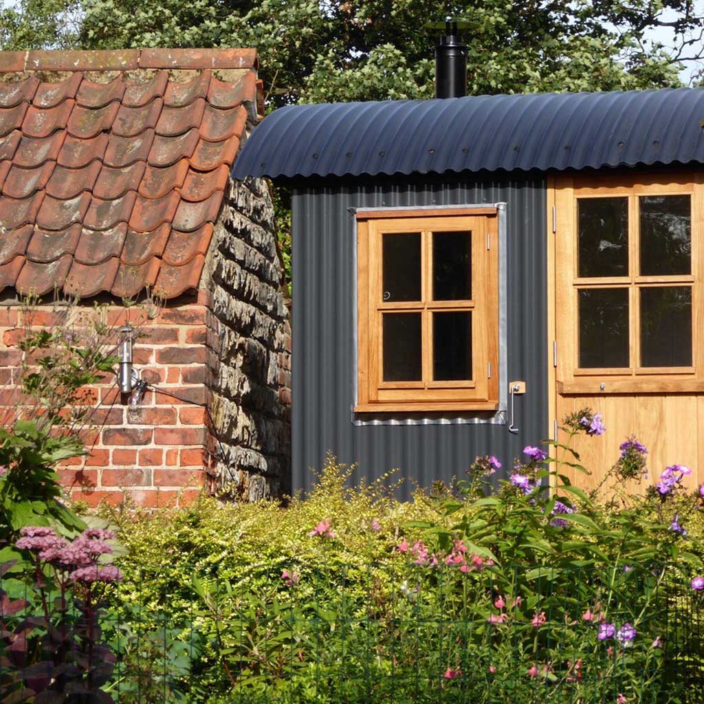 Shepherd's hut granny annexe