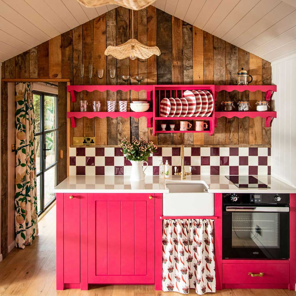Quirky spaces shepherd's hut interior