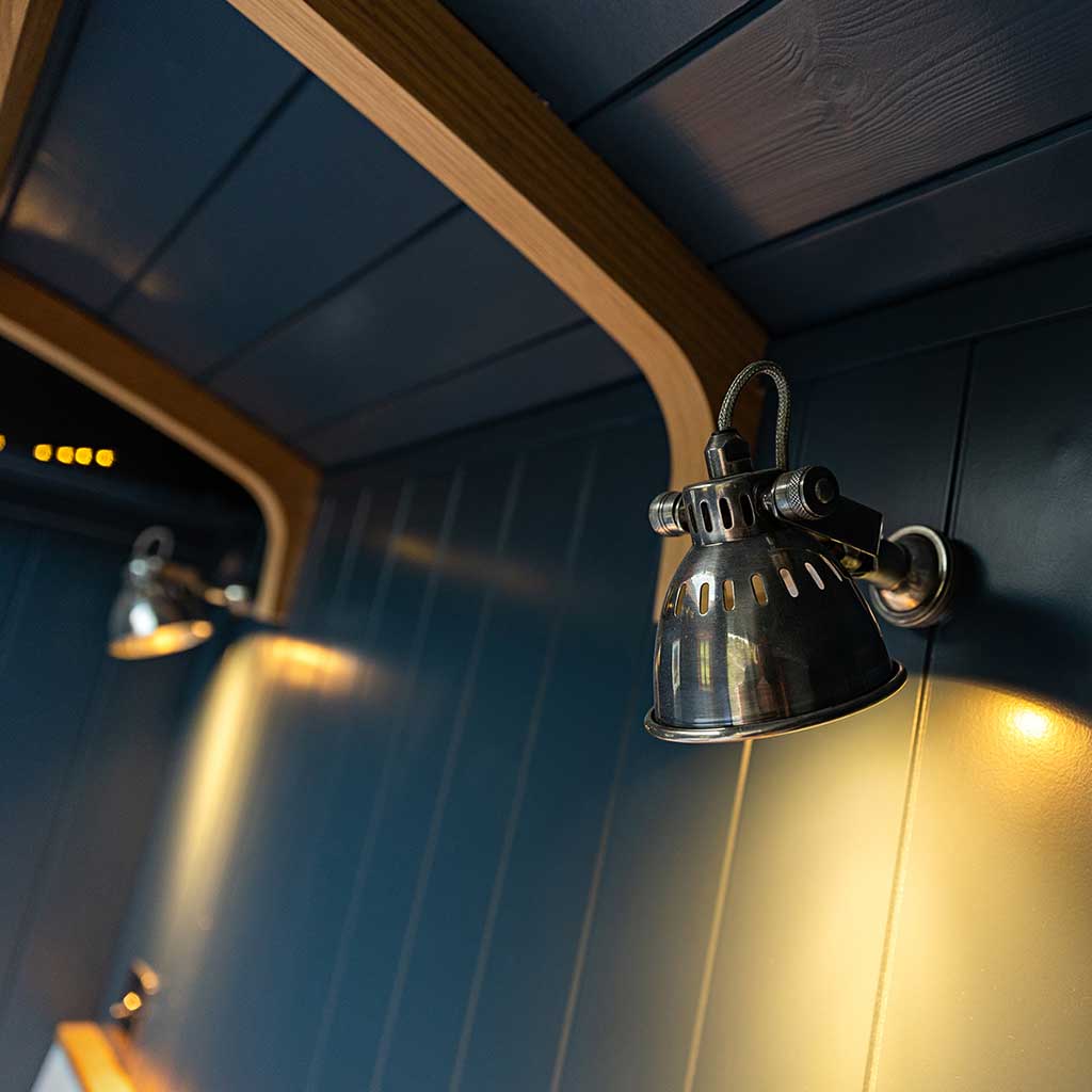 Quirky spaces shepherd's hut interior