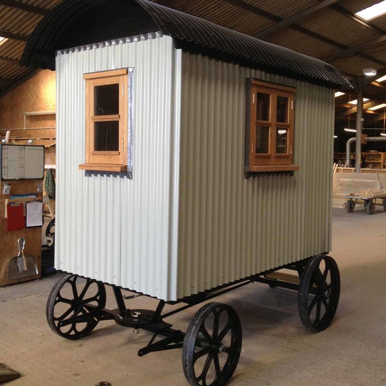 Plankbridge writer's hut