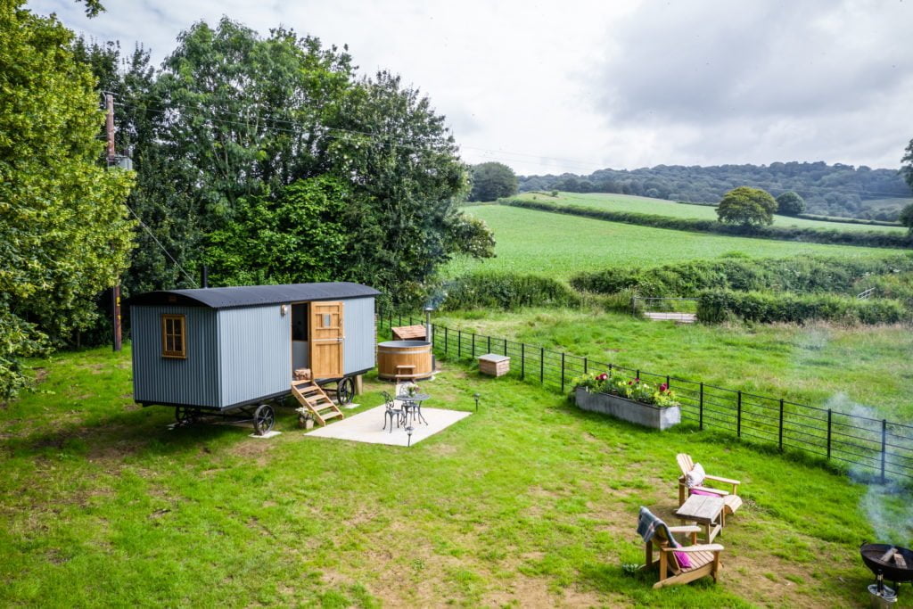Glamping in West Dorset