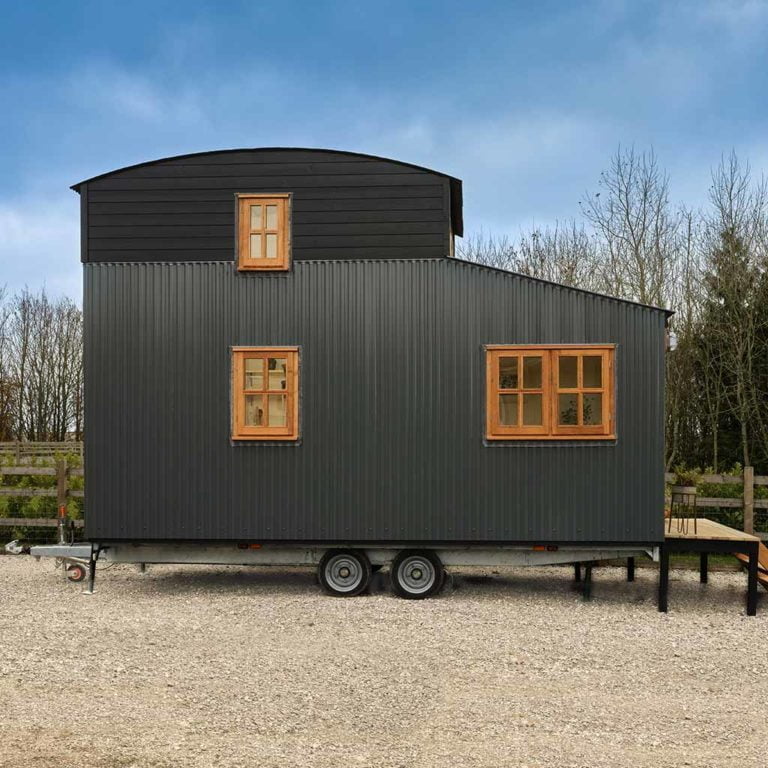 The Plankbridge Sixpenny Hut House exterior