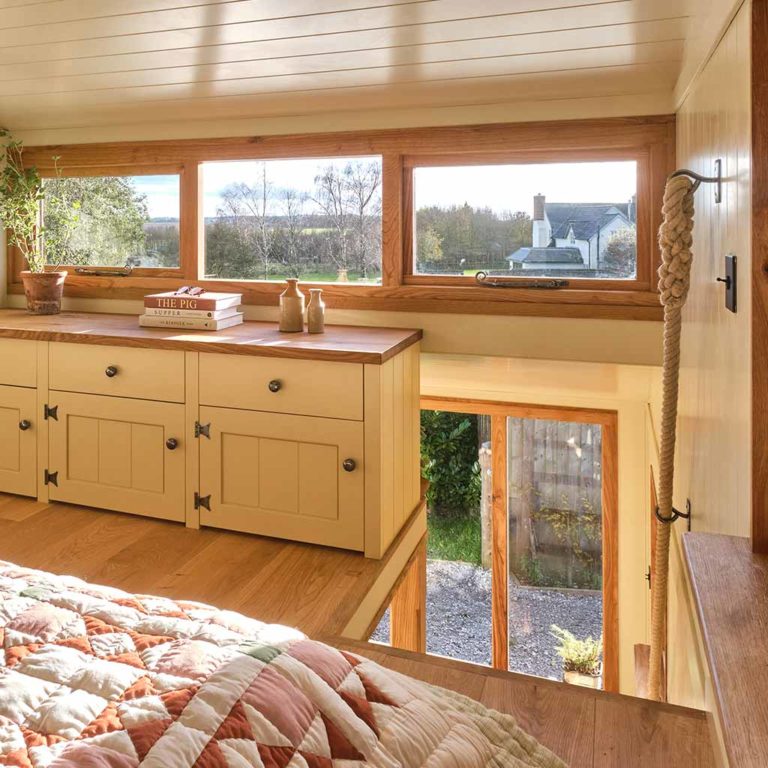 The Plankbridge Sixpenny Hut House interior