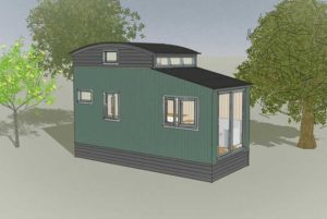 The Plankbridge Sixpenny Hut House drawing