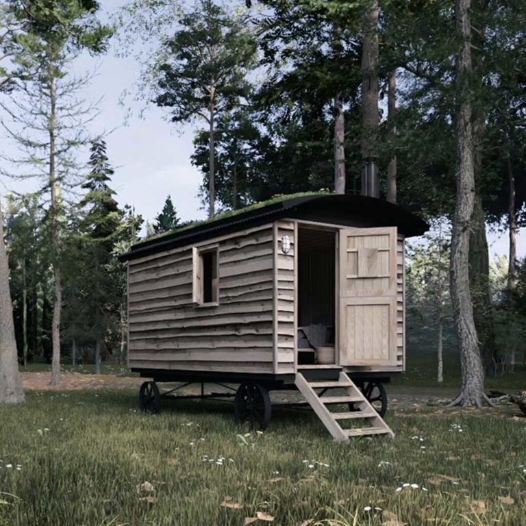 The Hermitage Hut by Plankbridge