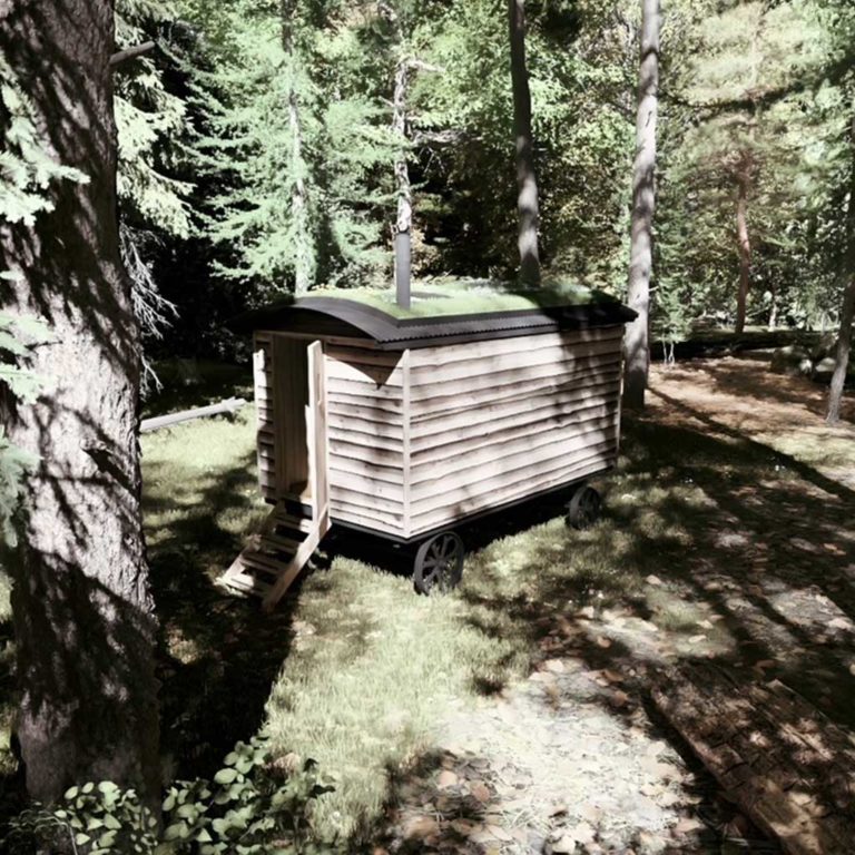 The Hermitage Hut by Plankbridge Shepherd's Huts