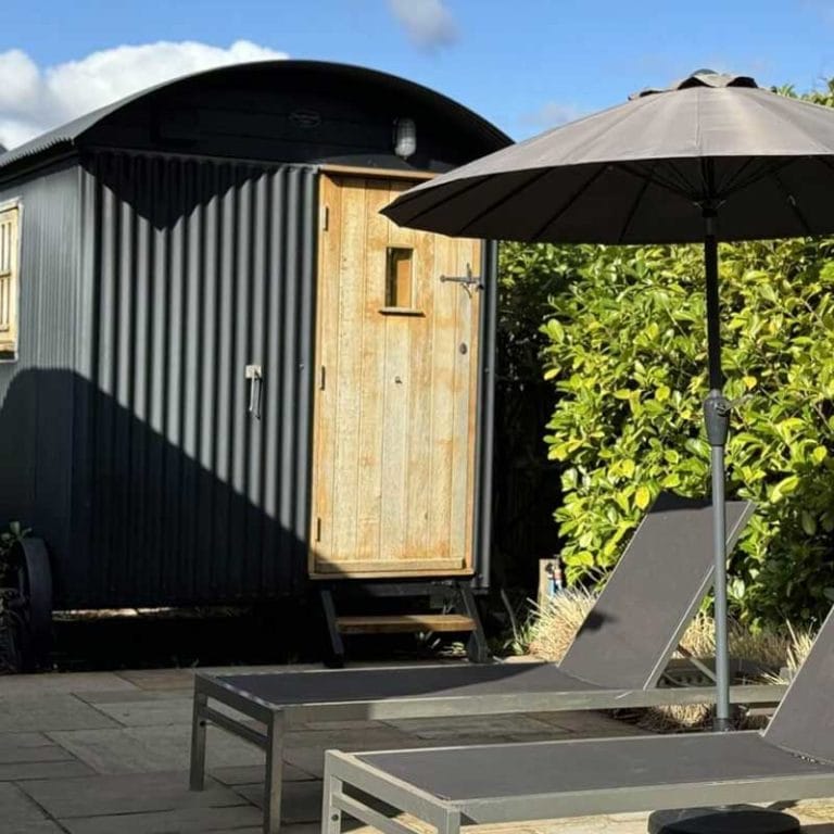 Whistlestop Hut (Hampshire) by Plankbridge