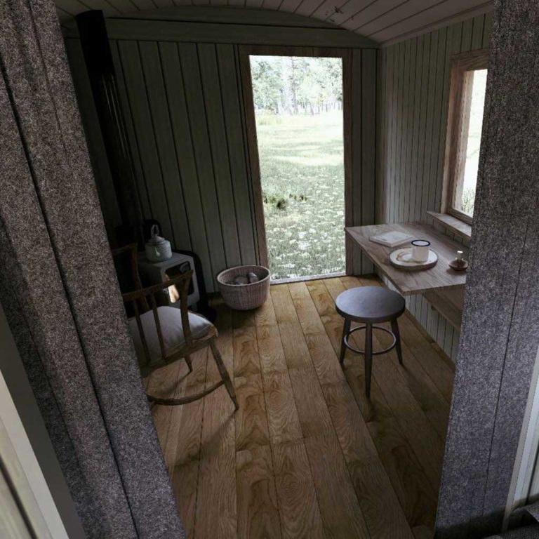 The Plankbridge Hermitage Hut