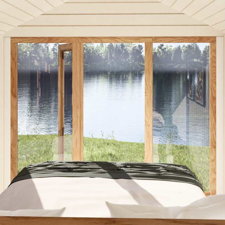 Plankbridge Osmington Ridge House shepherd's hut