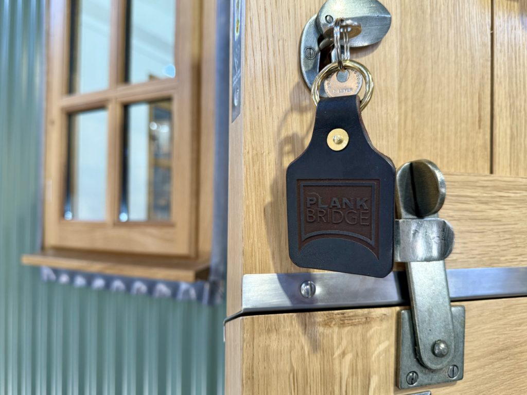 Rag of Colts Leather Plankbridge Key Ring