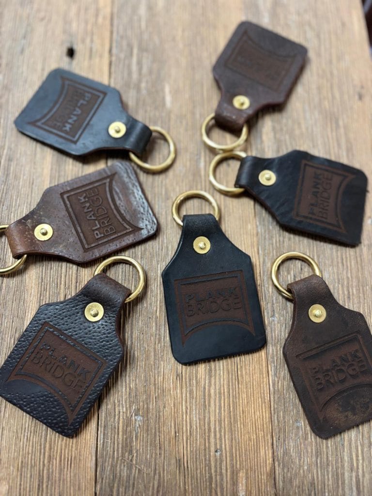 Plankbridge Key Fobs, manufactured by Rag of Colts