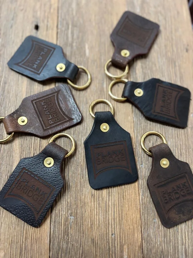 Plankbridge Key Fobs, manufactured by Rag of Colts