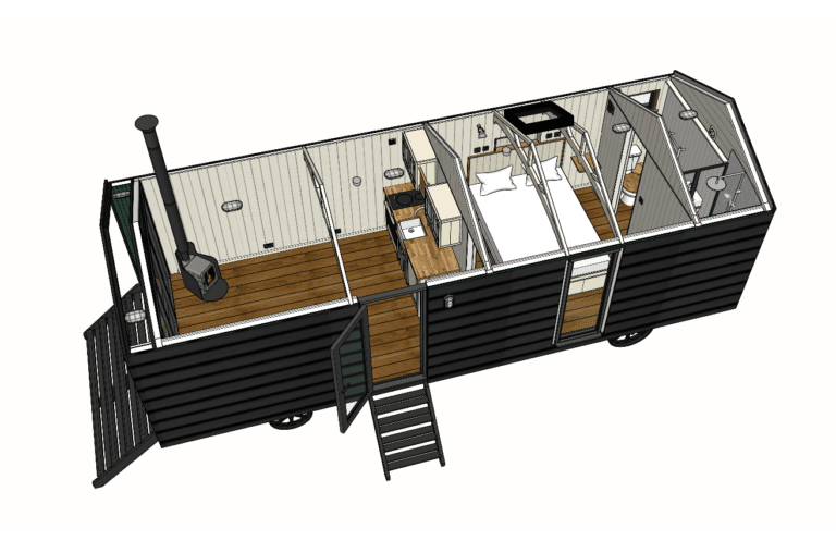 The Bexington Ridge House by Plankbridge